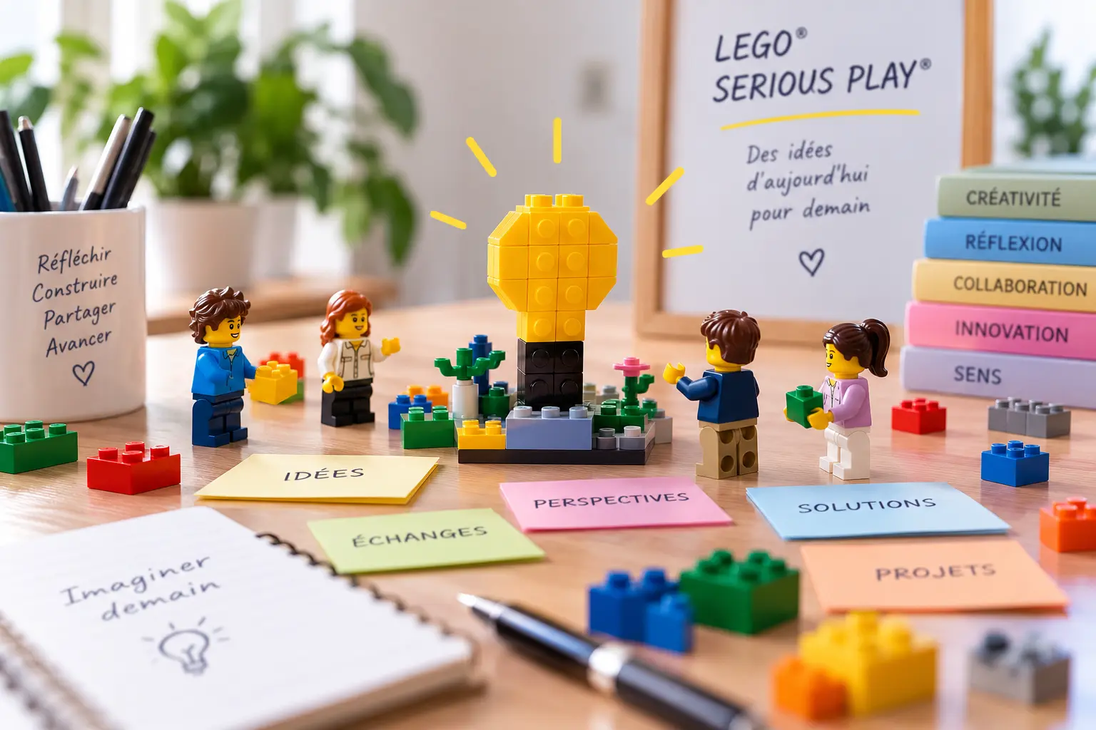LEGO® SERIOUS PLAY® – construire sa pensée et exprimer ses idées avec des briques LEGO